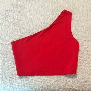 Susana Monaco, red crop top